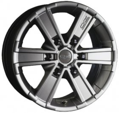 OZ Racing Offroad 6 Metal Titanium 7x17 6x139,7 ET10 107.6