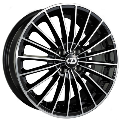 OZ Racing 35TH Anniversary BLACK DIAMOND CUT 6.5x15 4x108 ET18 75